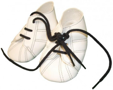 La Petite Ourse 26353 Miniman Baby  Newborn Sample White Pram Shoes  WAS £30.99 NOW £7.99