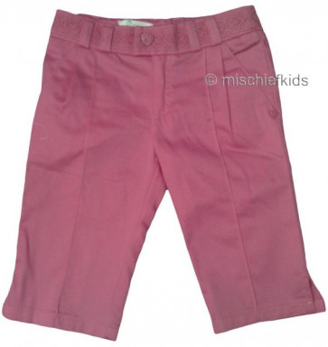 Mayoral 28689 Girls 2yr Sample Fuchsia Pink Crop Trousers
