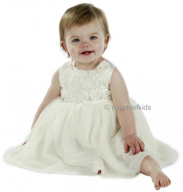 Little Darlings BS9011 ROSE Christening Dress