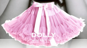 DOLLY Shirley Temple Baby Pink Tulle Pettiskirt Tutu Skirt