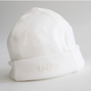 Bobux B0310 Vanilla  Merino and Cotton Beanie Hat