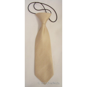 Antonio Villini PD011 Gold Micro Stripe Tie on Elastic