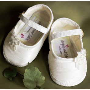 Angels and Fishes ANGEL and SPIRIT FAIRY Ivory Pram Shoe