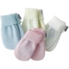 Satila of Sweden TRIXIE Baby Mittens (no thumb) PINK/CREAM/BLUE or WHITE