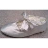 Little People BREE Satin Ballet Style Shoe WHITE