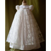 Angels and Fishes AMELIE Silk and Lace Christening Gown