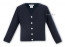 006784 Boys Cable Knit Cotton Cardigan NAVY