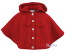 Red Poncho Girls Cape
