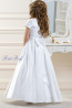 Lacey Bell CD18 LIVY Bow Back Satin Communion Dress 