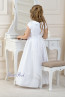 Lacey Bell CD4 LANA Simple Satin Communion Dress - Ankle Length