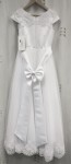 Lacey Bell CD-11 Lauren Communion Dress back view hoop not inserted