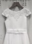 Lacey Bell CD-11 Lauren Communion Dress back view hoop not inserted BODICE