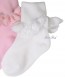 Pex FESTIVAL White Lace Top Baby Girls Socks 3 pair pack