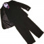 Klassickids K4399 Boys Black Jacket Waistcoat and Trouser Suit