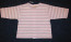 La Petite Ourse 60578 Sample  Cotton Pink Stripe Top