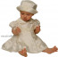 Little Darlings BS4236 Daisy Silk Christening Dress Set