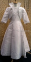 Little People 80269 SNOW WHITE Communion Dress and Bolero Jacket