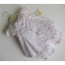 Abella AB5111 Dress and Bloomers White/Pink HEARTS PRINT