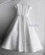 Sarah Louise 090084 STELLA White Satin Communion Dress FULL LENGTH