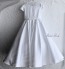 Sarah Louise 090084 White Satin Communion Dress FULL LENGTH