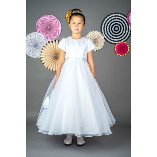 Poinsettia ST1331 GEORGIA Full length Communion Dress FREE BAG