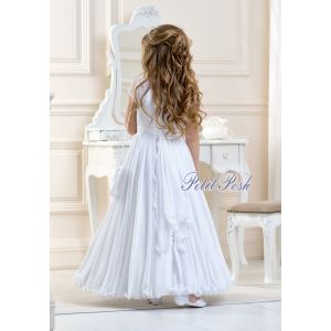 Lacey Bell CD10 LAYLAH Cotton Muslin Communion Dress - Ankle Length