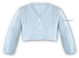 006784 Boys Cable Knit Cotton Cardigan BLUE