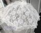 Little People White Lace Communion or Flower Girl Umbrella Parasol 