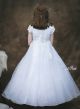 Dreamy Full Length Lace and Organza Communion Dress