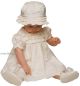Little Darlings BS8120 Jemima Ivory Silk Christening Dress Set