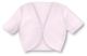 Sarah Louise 8458 8199 Pink Short Sleeved Satin Bolero Jacket