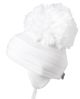 Satila PURL Huge Pom Hat WHITE