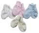 Satila TWIDDLE Baby Mittens with thumb PINK/BLUE/WHITE/CREAM