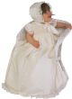 Little Darlings G9011 Belle Pure Silk Christening Gown & Romper