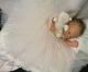 Kate Mack KM330w Precious Heirloom White Tulle Dress