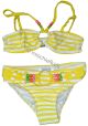 Mayoral 28739 Girls 2yr Sample Lemon Stripe Bikini