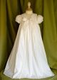 Angels and Fishes RAPHAEL Ivory Silk Boy or Girl Christening Gown