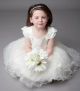 Couche Tot Poppet Ivory Satin and Tulle Dress -Budget Collection