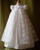 Angels and Fishes AMELIE Silk and Lace Christening Gown