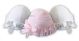 Sarah Louise 003616 Frilly Hat in IVORY PINK or WHITE