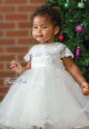 Sarah Louise 070088 Carole Lace and Tulle christening dress