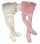 Couche Tot CT02 Baby Ruffle Tutu Tights IVORY PINK or WHITE